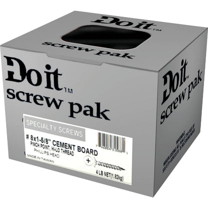 Do it 1-5/8 In. Phillips Cement Board Screw (5 Lb.)