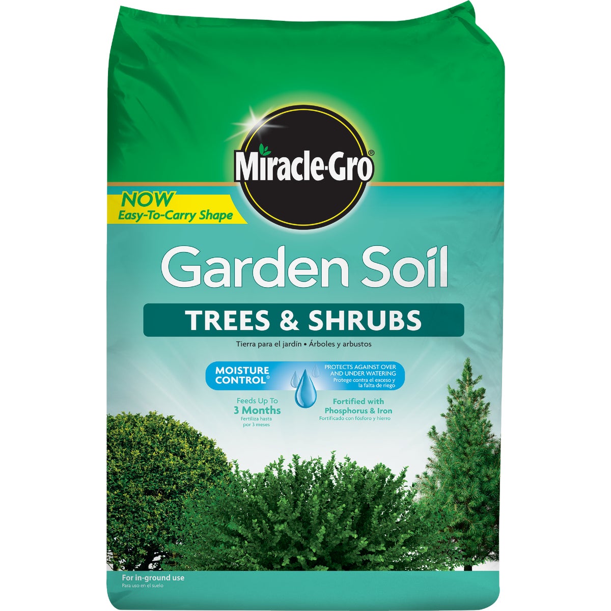 Miracle-Gro 1.5 Cu. Ft. 49 Lb. In-Ground Trees, Shrubs Garden Soil