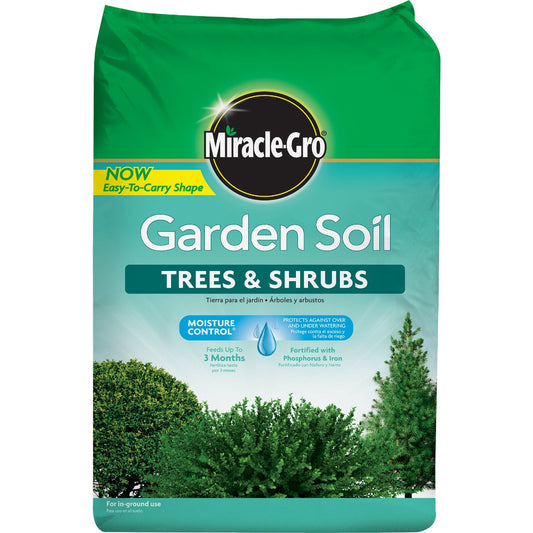 Miracle-Gro 1.5 Cu. Ft. 49 Lb. In-Ground Trees, Shrubs Garden Soil