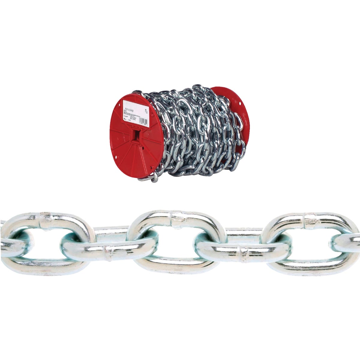 Campbell 5/16 In. 60 Ft. Zinc-Plated Low-Carbon Steel Coil Chain