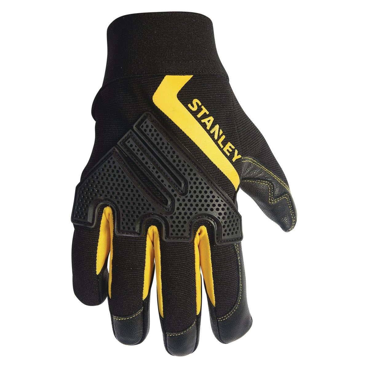 Stanley Men's Large Goatskin Leather Mechanic High Performance Glove