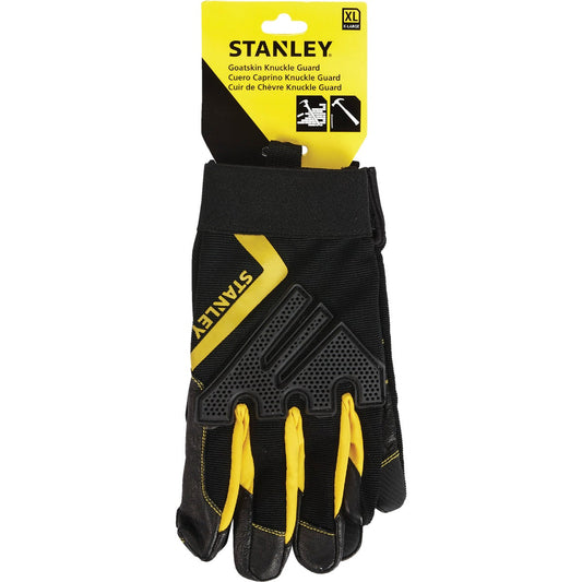 Stanley Men's XL Goatskin Leather Mechanic High Performance Glove