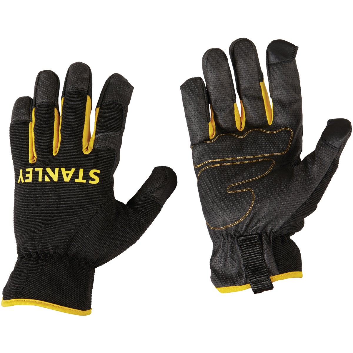 Stanley Men's Large Synthetic Fabric Touch Screen High Performance Glove