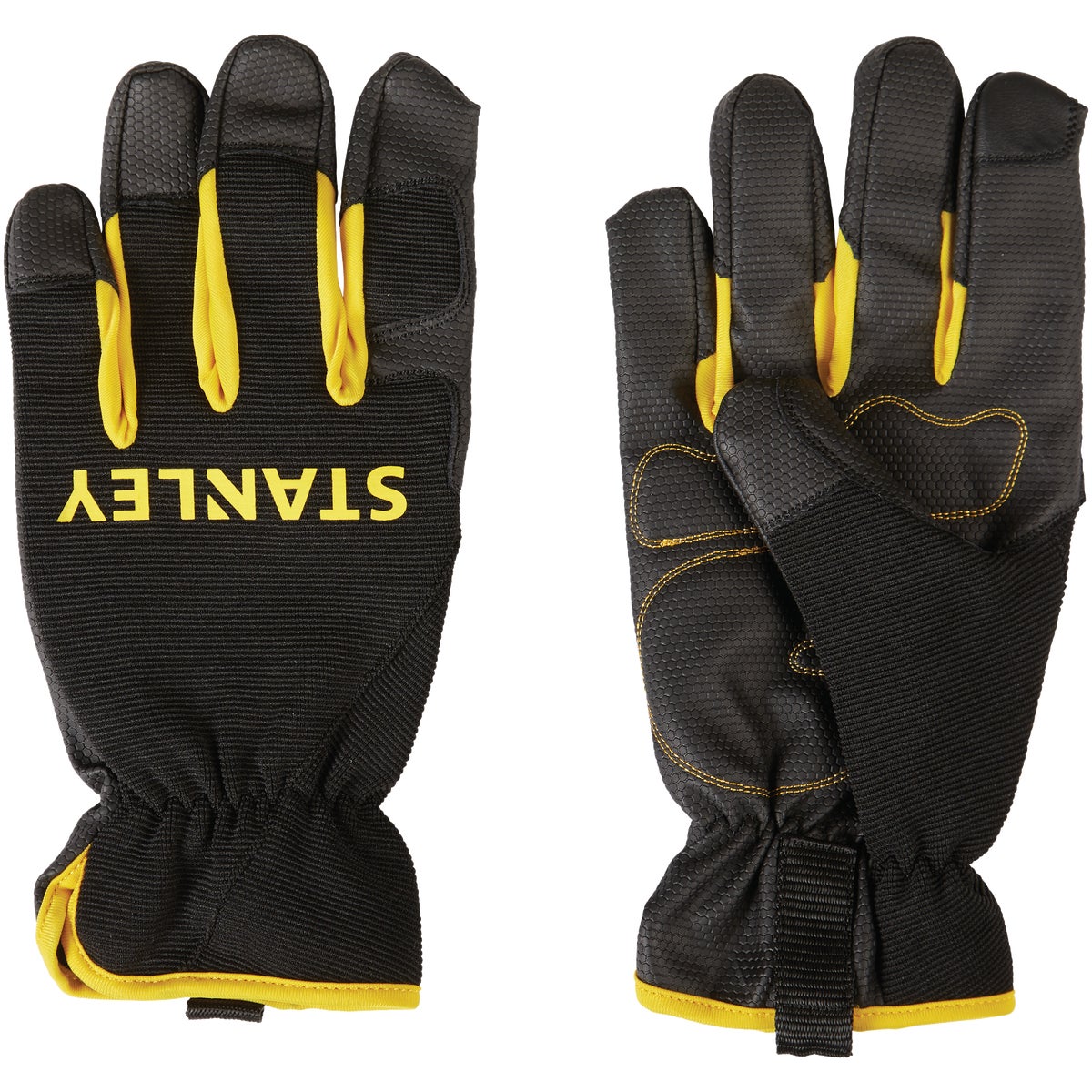 Stanley Men's Large Synthetic Fabric Touch Screen High Performance Glove