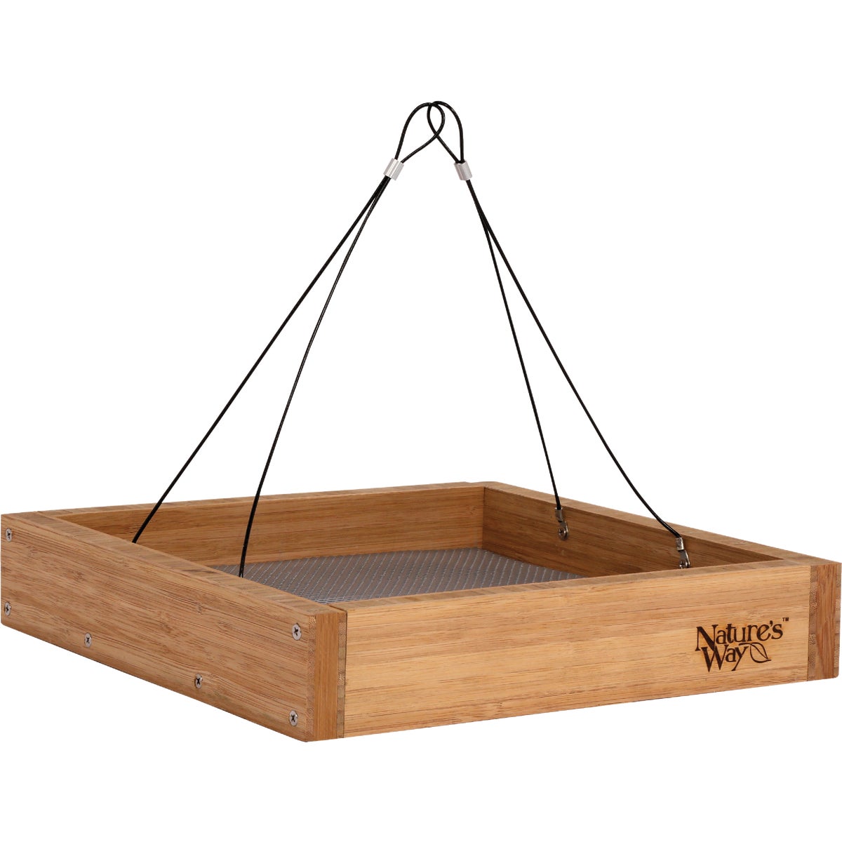 Nature's Way Natural Bamboo Platform Bird Feeder