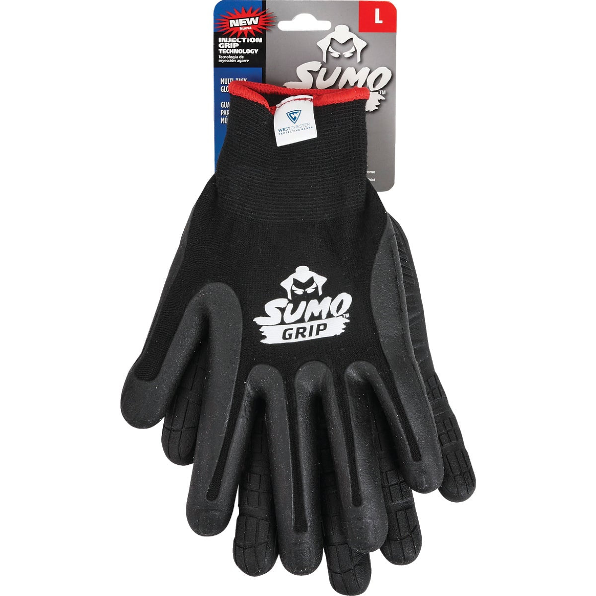 West Chester Protective Gear Sumo Grip Men's Large Thermoplastic Rubber Coated Glove