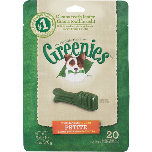 Greenies Petite Small Dog Original Flavor Dental Dog Treat (20-Pack)