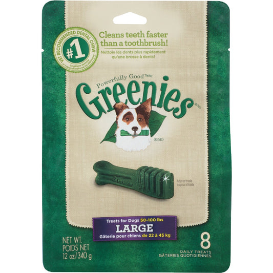 Greenies Large Dog Original Flavor Dental Dog Treat (8-Pack)