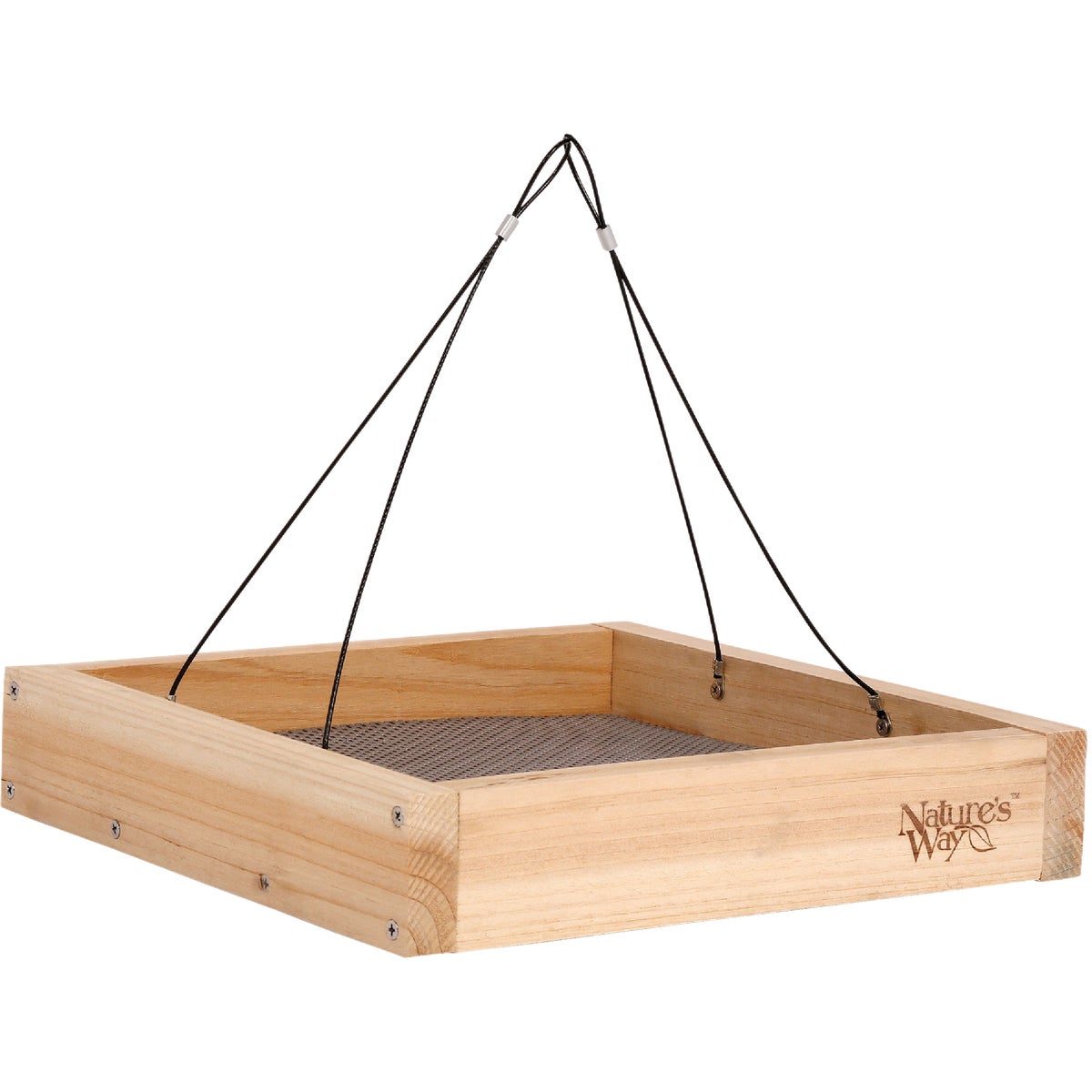 Nature's Way Natural Cedar Platform Bird Feeder