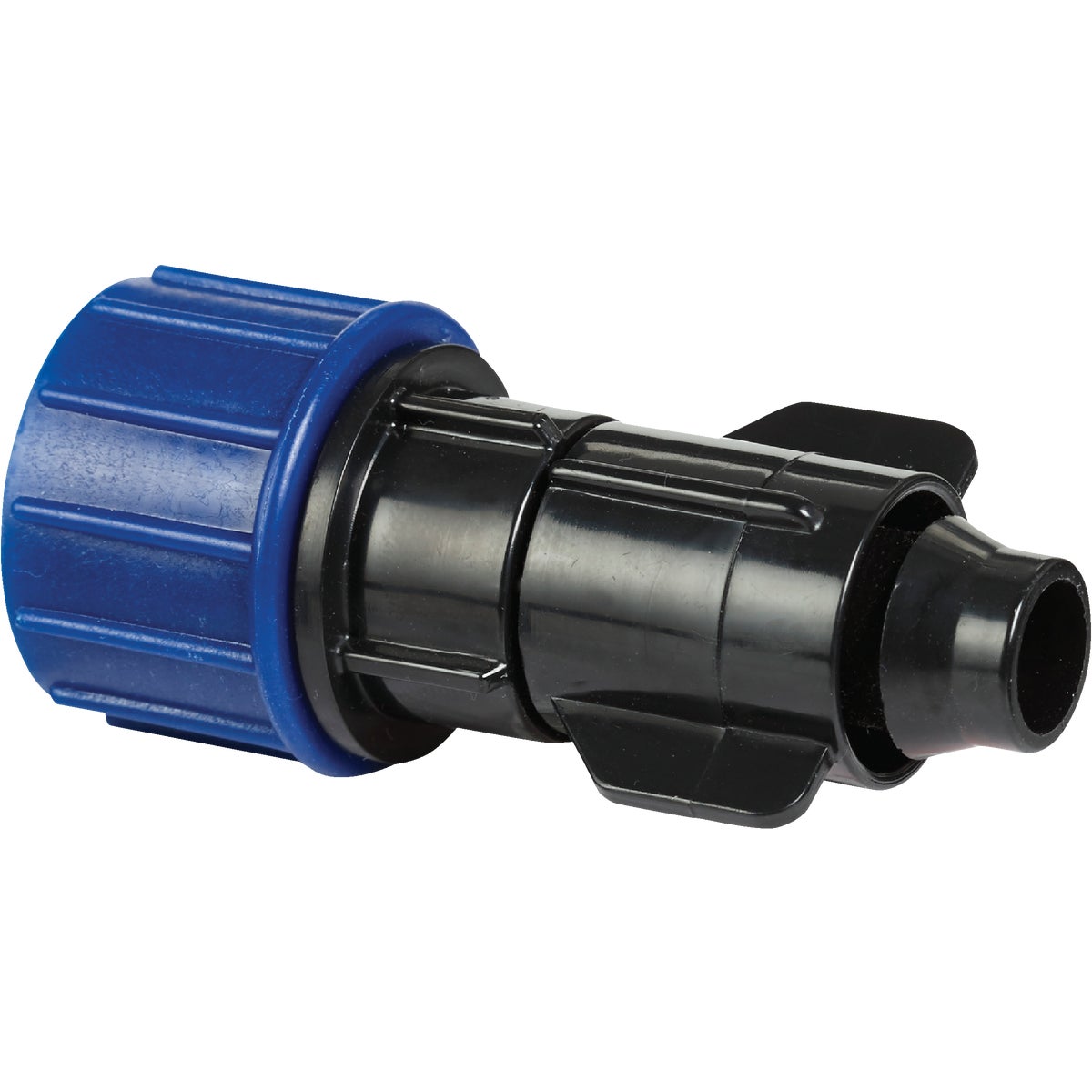 Raindrip Stretch N' Lock 3/4 In. Female Hose Thread x 1/2 In. to 0.710 In. Compression Hose-To-Drip Adapter