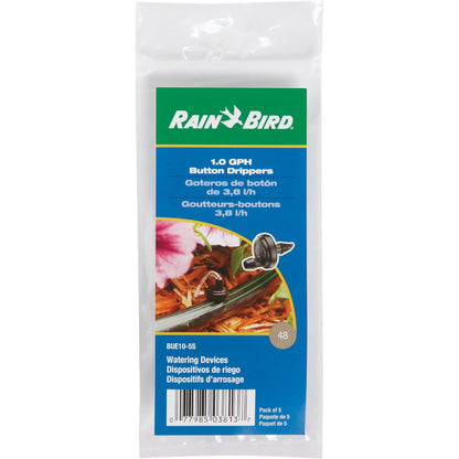 Rain Bird 1 GPH Button Dripper Emitter (5-Pack)