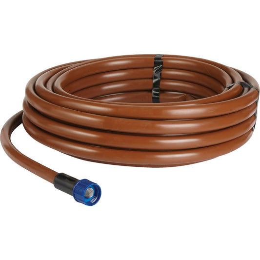 Raindrip 5/8 In. X 50 Ft. Brown Poly Supply Drip Tubing with Fittings