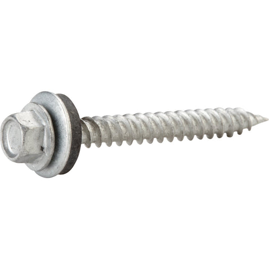 Grip-Rite #9 x 1 - 1/2 In. Galvanized Hex Washer Head Screw (4650 Ct.)