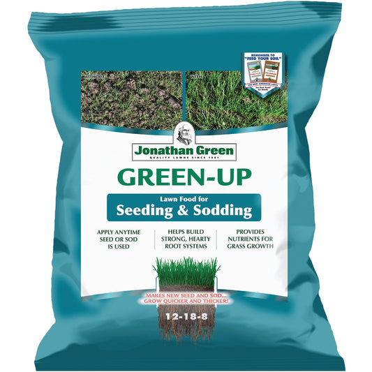 Jonathan Green Green-Up 4.5 Lb. 1500 Sq. Ft. 12-18-8 Seeding & Sodding Lawn Fertilizer