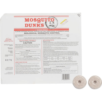Mosquito Dunks Ready To Use Tablet Mosquito Killer (20-Pack)