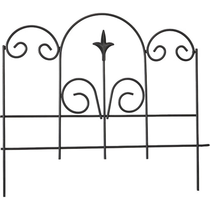 Panacea 16 In. H x 18 In. L Metal Decorative Border Fence