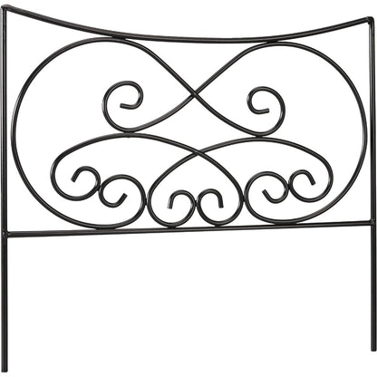 Panacea 16 In. H x 18 In. L Metal Decorative Border Fence