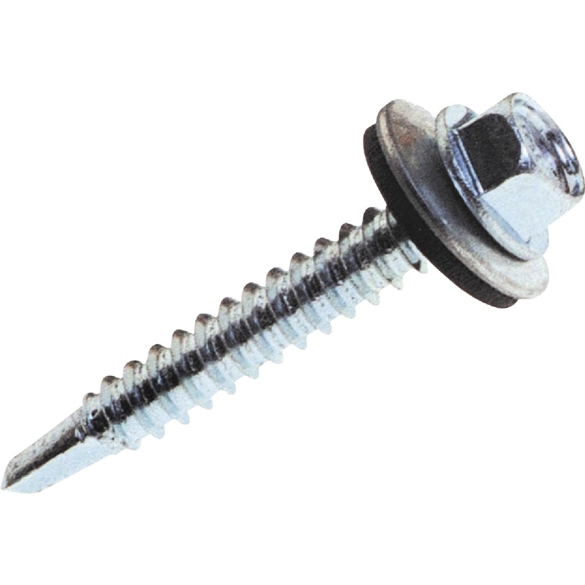 Grip-Rite #9 x 2 In. Galvanized Hex Washer Head Screw (3800 Ct.)