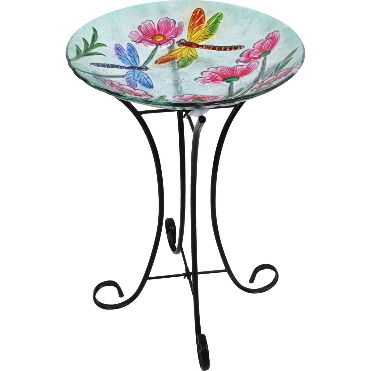 Best Garden Dragonfly & Flower Bird Bath