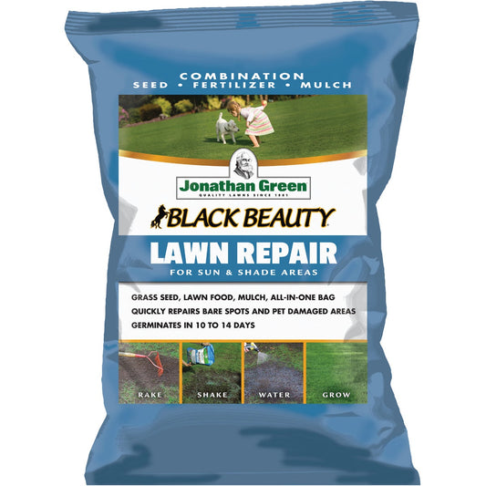 Jonathan Green 13.5 Lb. 300 Sq. Ft. Coverage Black Beauty Ultra Grass Patch & Repair