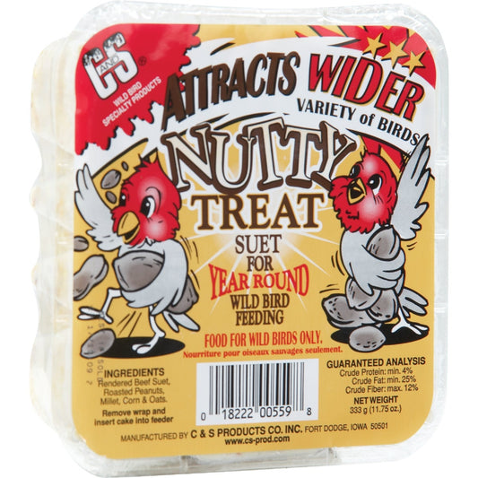 C&S 11.75 Oz. Nutty Treat Suet