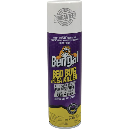 Bengal 17.5 Oz. Aerosol Spray Flea & Bedbug Killer