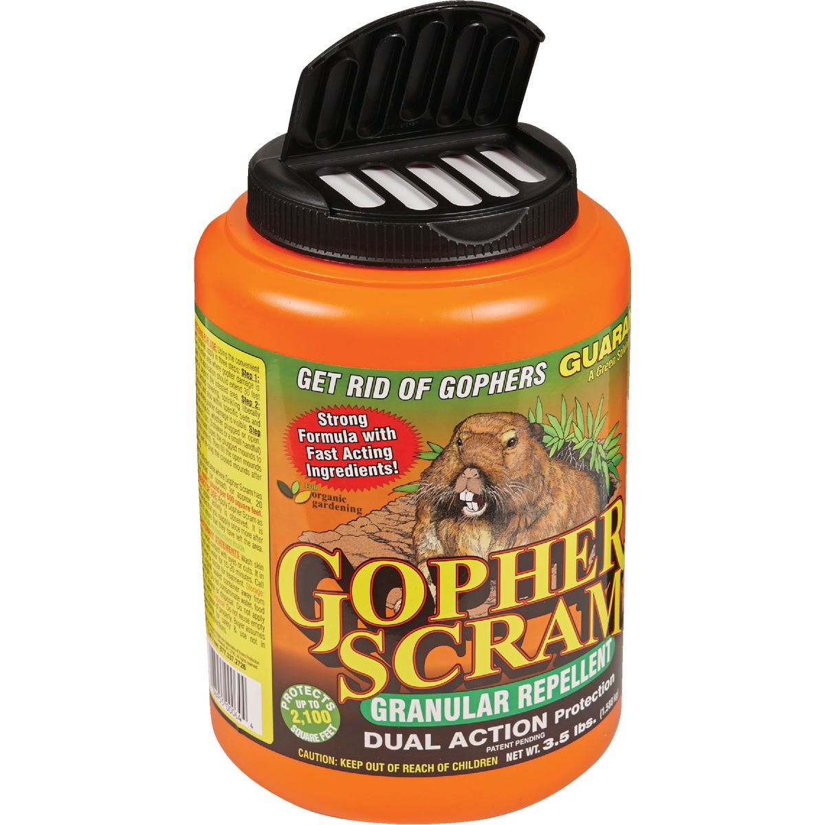 Gopher Scram 3.5 Lb. Granular Gopher Repellent