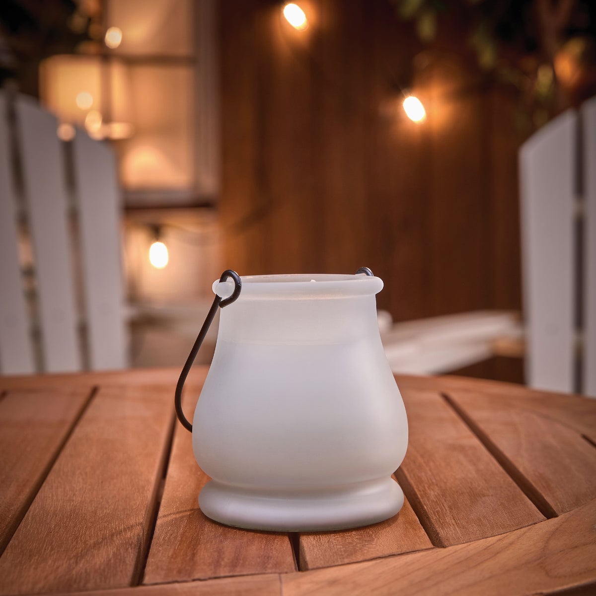 Luminite 7.1 Oz. 1-Wick Color Changing Citronella Candle