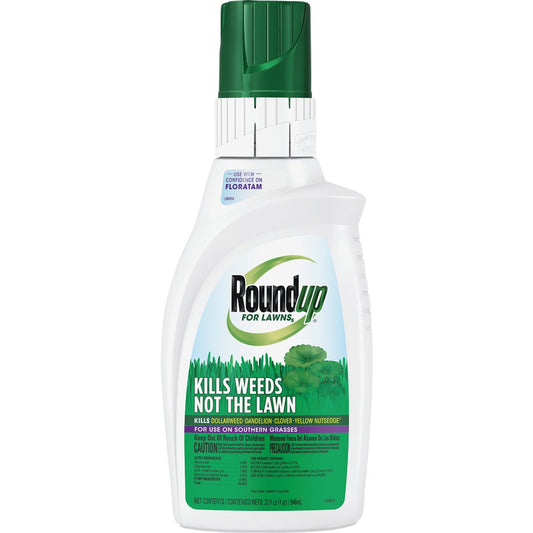 Roundup For Lawns 32 Oz. Concentrate Southern Formula Weed Killer