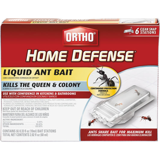 Ortho Home Defense 2.02 Oz. Liquid Ant Bait Station (6-Pack)