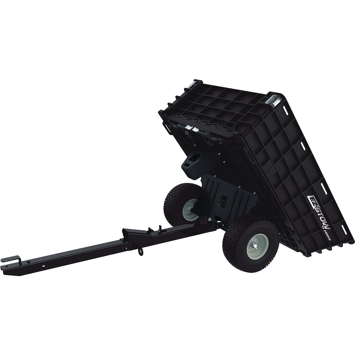 Arnold EZ-Stow 10 Cu. Ft. 800 Lb. Plastic Tow-Behind Garden Cart