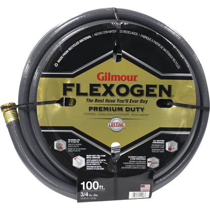 Gilmour Flexogen 3/4 In. Dia. x 100 Ft. L. Garden Hose