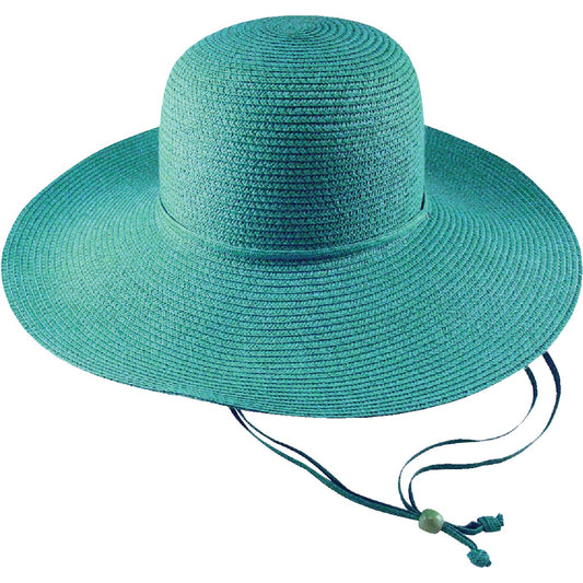 Midwest Quality Glove Women's Blue Straw Sun Hat