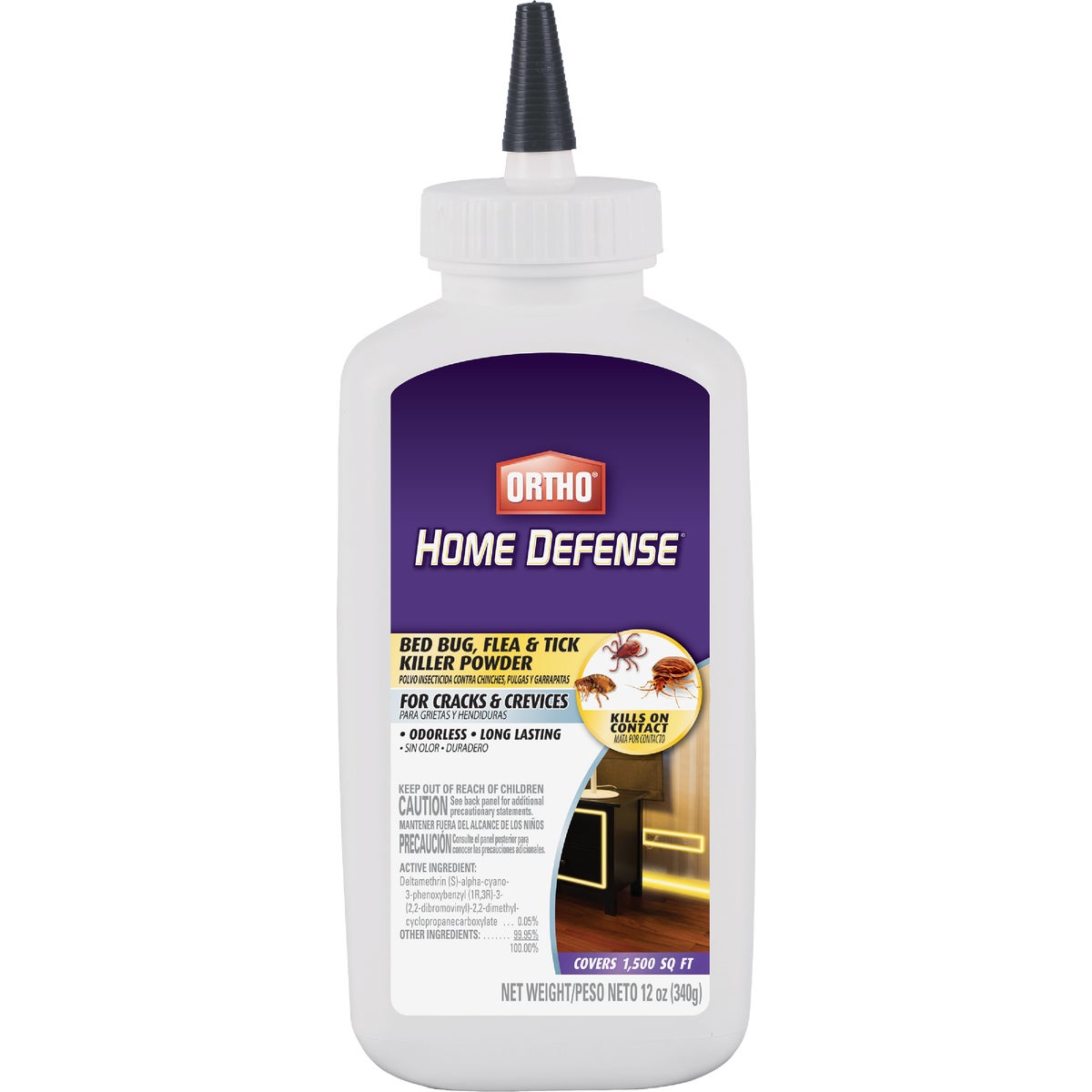 Ortho Home Defense 12 Oz. Powder Bedbug Killer