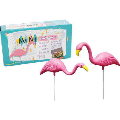 Bloem Pink Flamingo Mini Lawn Ornament (2-Pack)