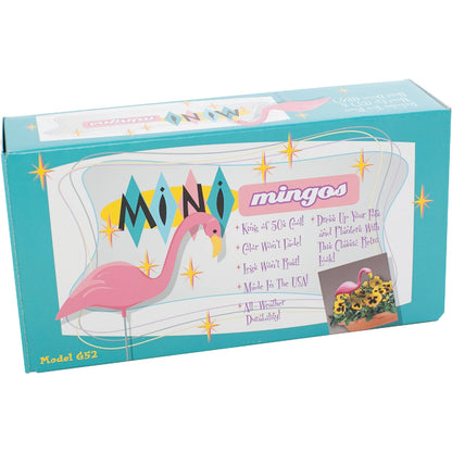 Bloem Pink Flamingo Mini Lawn Ornament (2-Pack)