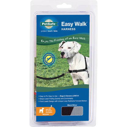 Petsafe Easy Walk 23 In. to 33 In. Black Nylon Harness