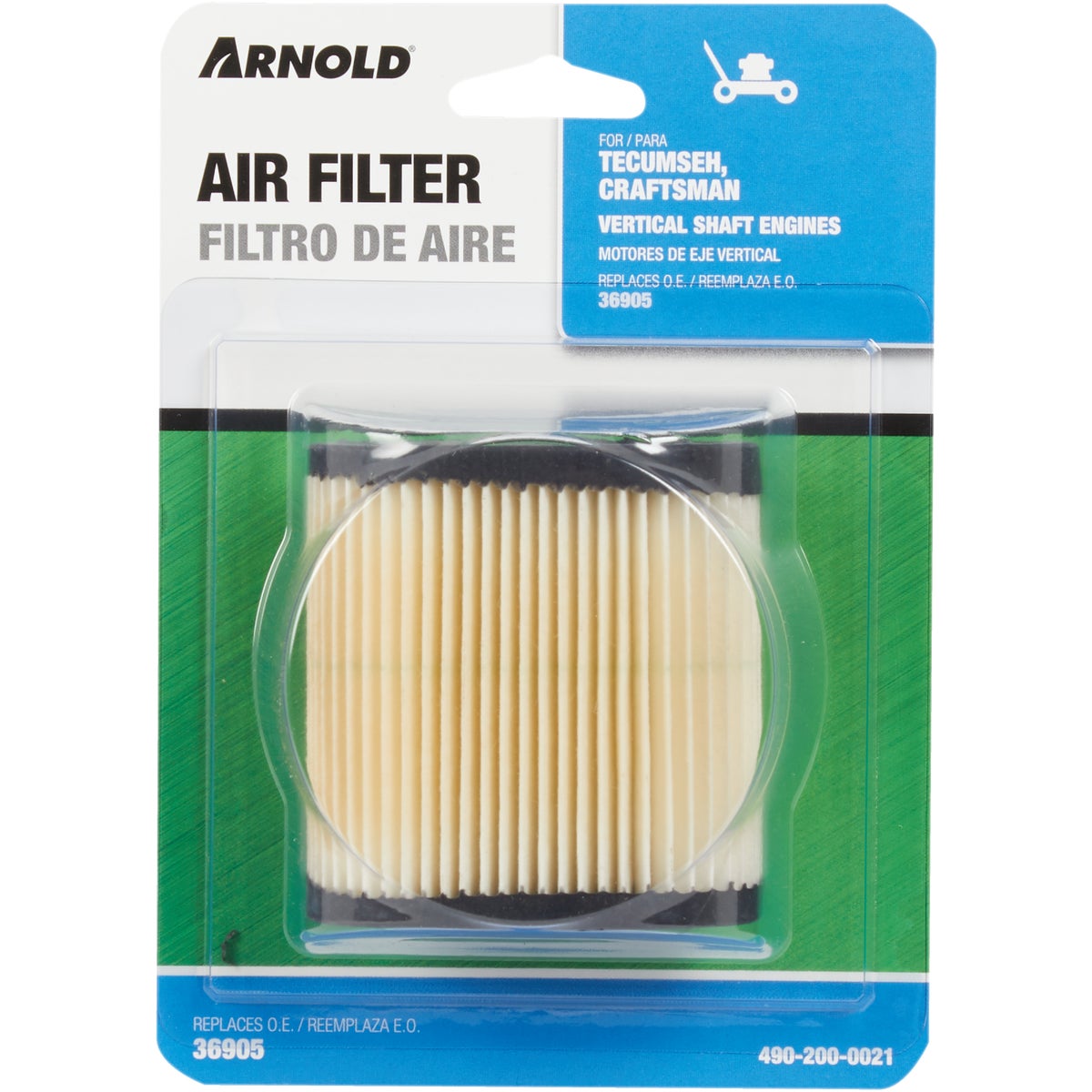 Arnold Tecumseh 6.5 HP Paper Engine Air Filter