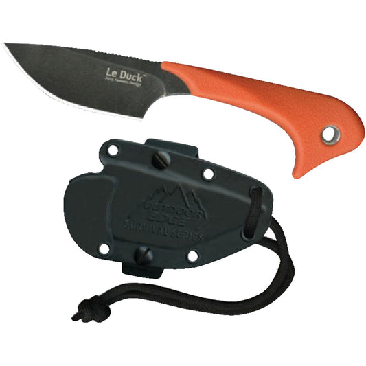 Outdoor Edge Le Duck 2-1/2 In. 8Cr14MoV Stainless Steel Fixed Blade Knife