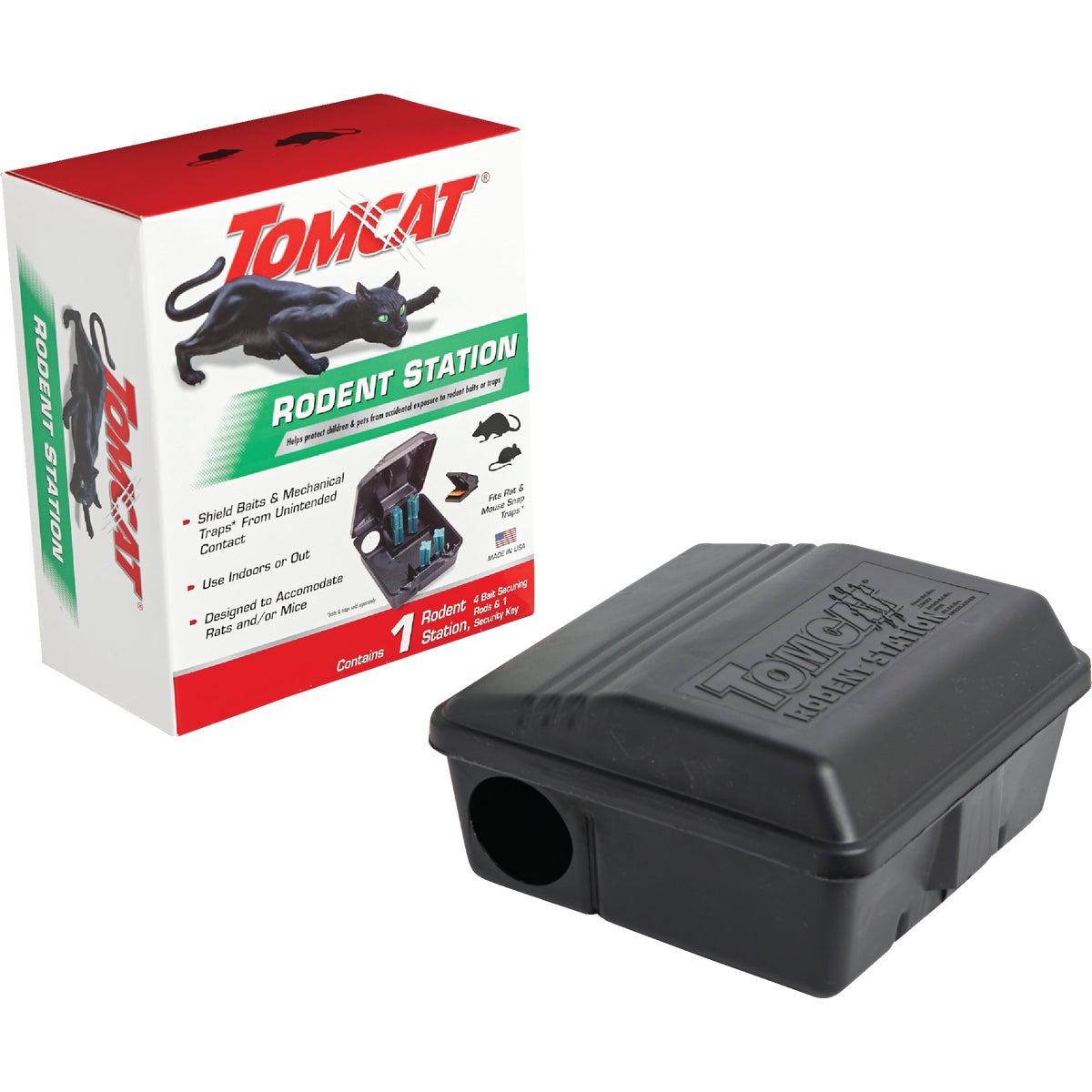 Tomat Refillable Rodent Bait Station