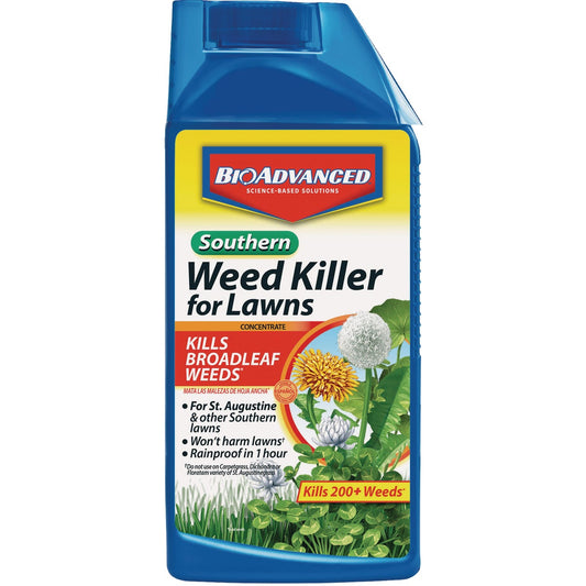 BioAdvanced 32 Oz. Concentrate Southern Weed Killer For Lawns