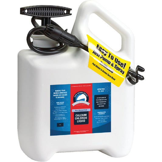 Bare Ground 1 Gal. Liquid Ice Melt System with Pump Sprayer