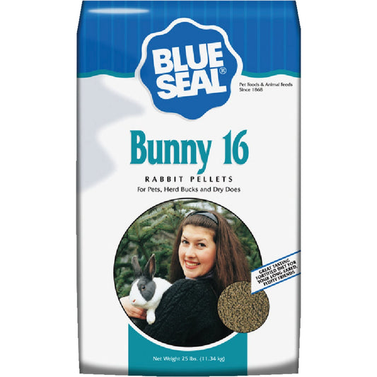 Blue Seal Bunny 16 25 Lb. Rabbit Food Pellets