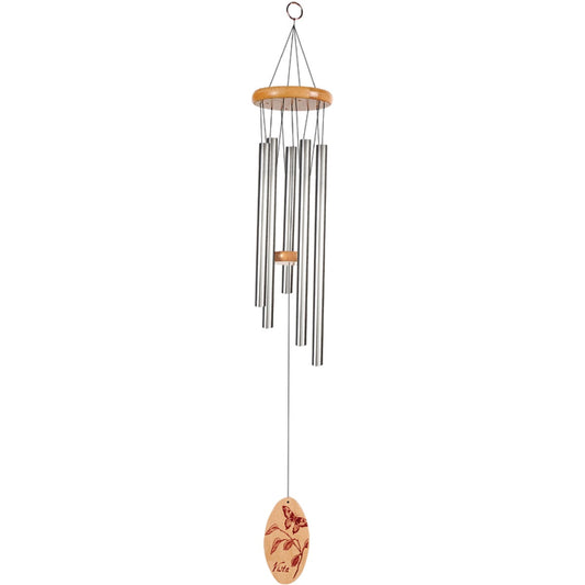 Sunset Vista Designs 29 In. Silver Wind Chime