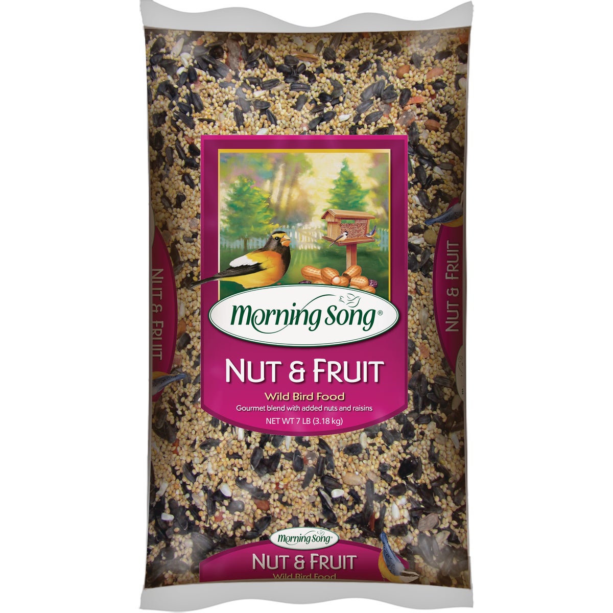 Morning Song 7 Lb. Nut & Fruit Blend Wild Bird Seed