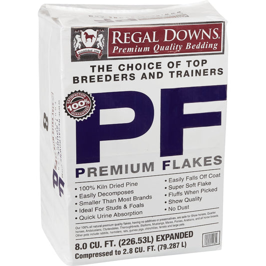 Regal Downs 2.5 Cu. Ft. Large Premium Flake Stall Shavings