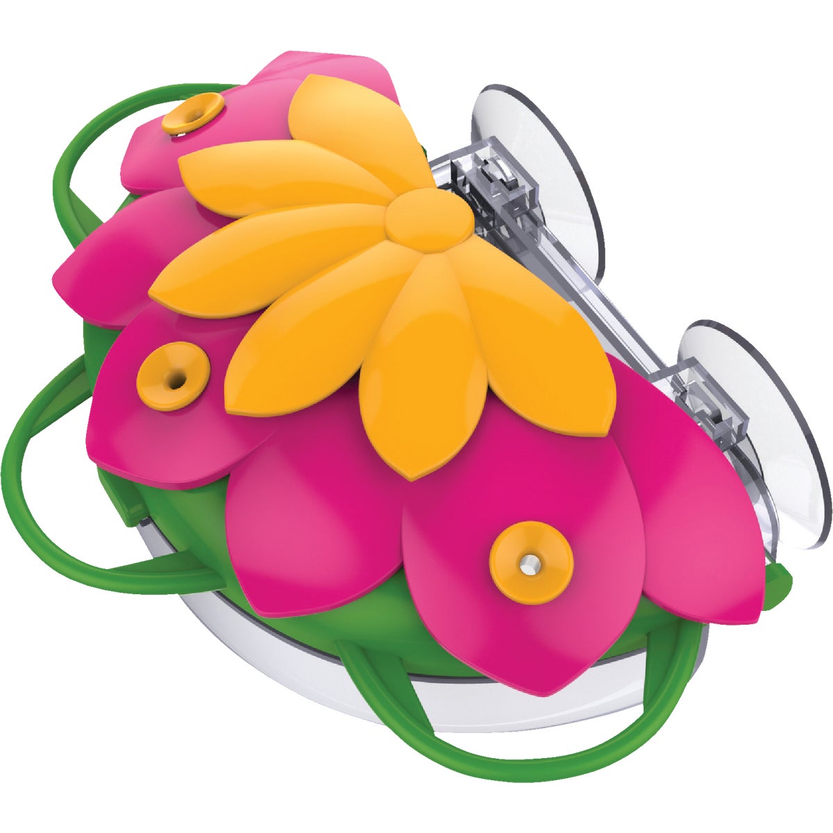 Nature's Way So Real 8 Oz. Honeysuckle Window Cling Flower Hummingbird Feeder