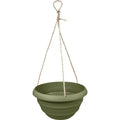 Akro-Mils Marina 12 In. Poly Slate Green Planter