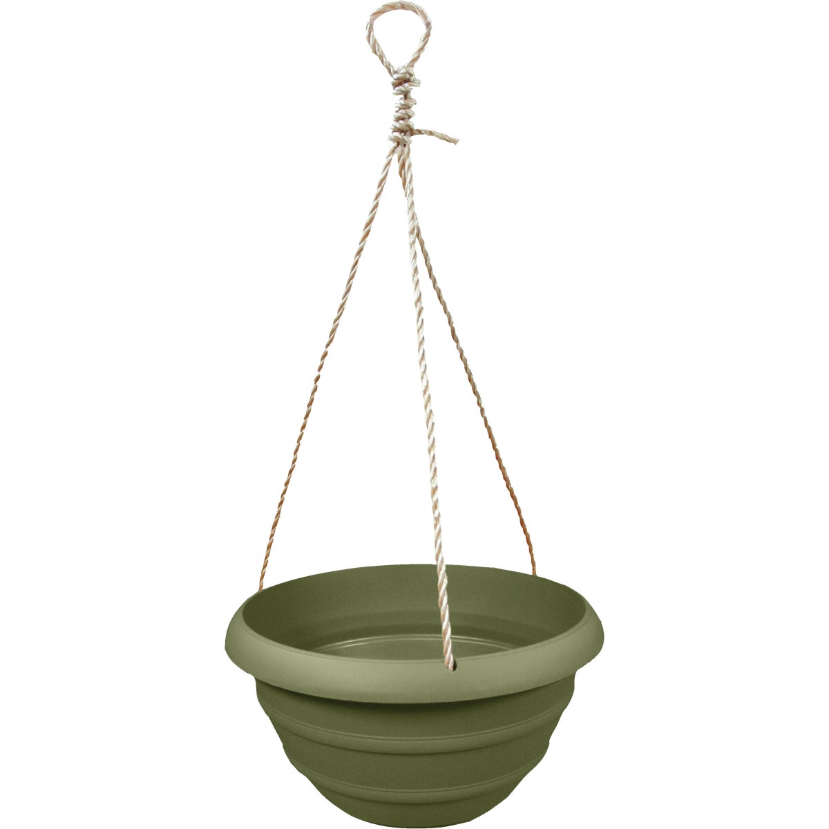 Akro-Mils Marina 12 In. Poly Slate Green Planter