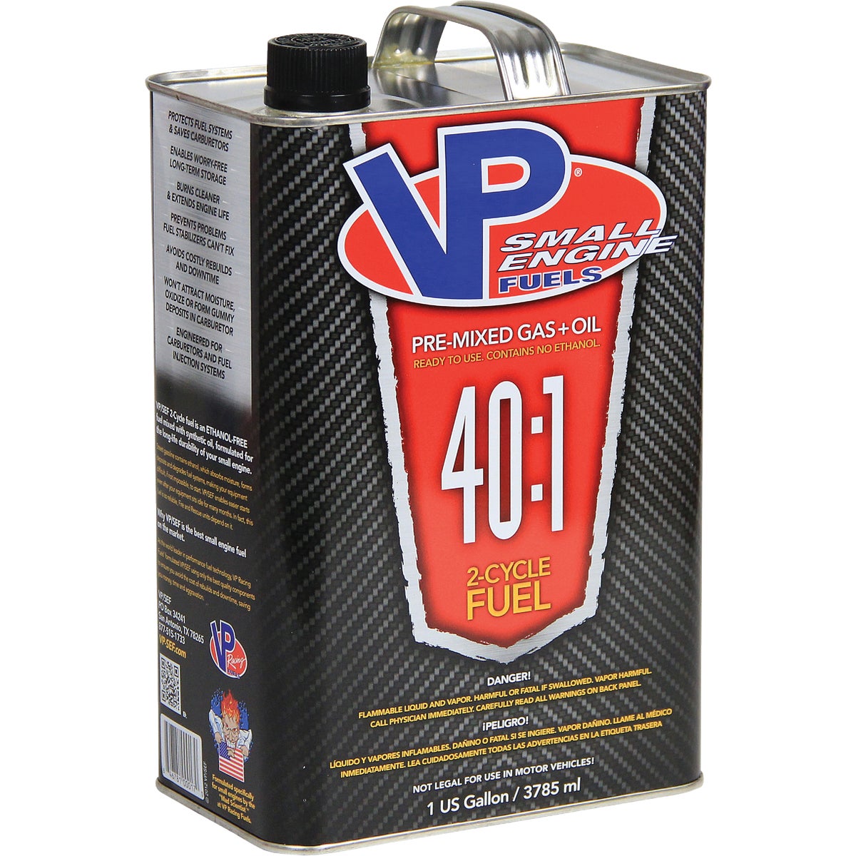 VP Small Engine Fuels 1 Gal. 40:1 Ethanol-Free Gas & Oil Pre-Mix